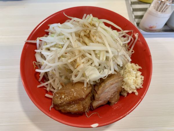 「醤油 ブタメン 中 ヤサイ少しマシ」@恵比寿ブタメンの写真