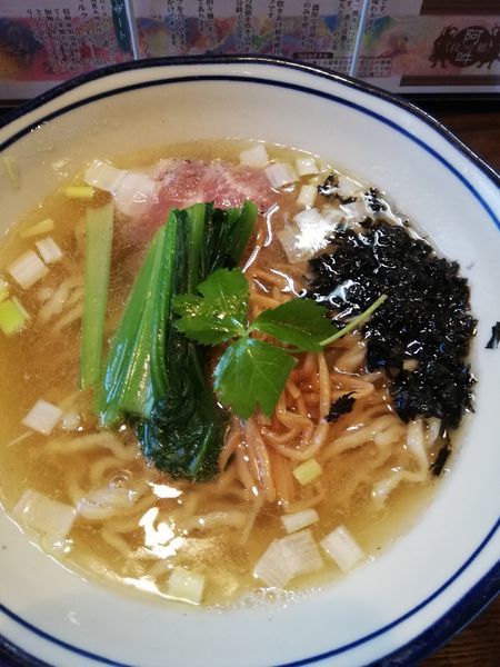 「塩拉麺」@拉麺 阿吽の写真