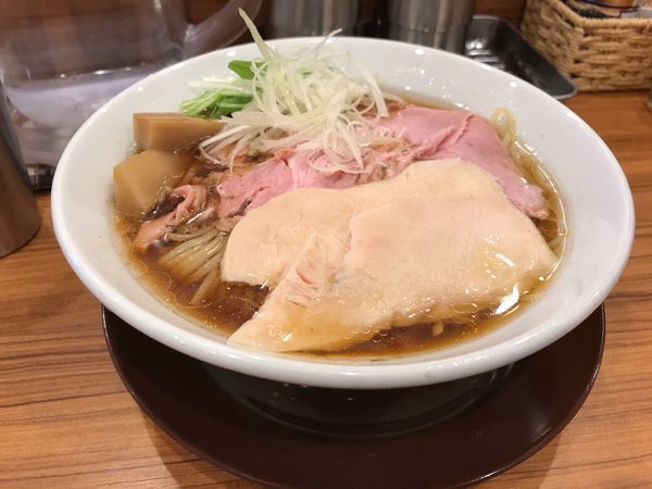 「7種の魚介の冷やしそば880円」@中華そば ココカラサキゑの写真