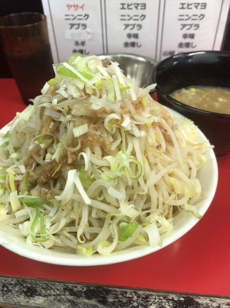 「つけ麺850円+ネギたま」@ラーメン一心の写真