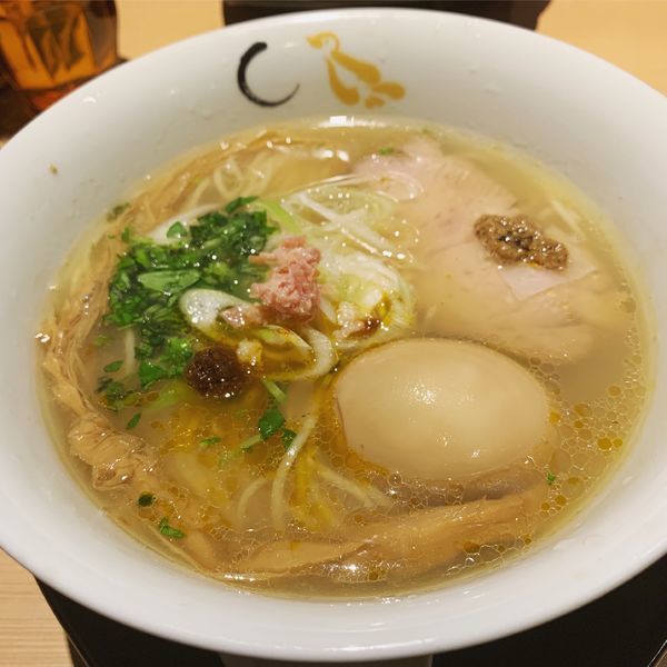 「真鯛と蛤の塩そば」@SOBAHOUSE 金色不如帰 新宿御苑本店の写真