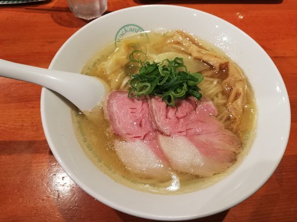 「鯛煮干雲呑麺（限定）」@麺屋 六感堂 Rock'anDoの写真
