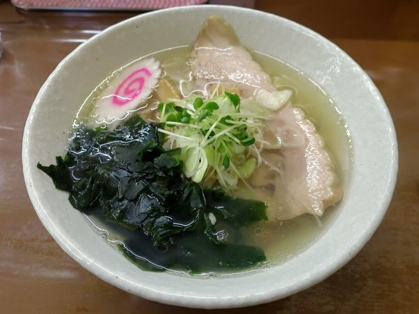 「潮ラーメン ９００円」@手打ラーメン まるいちの写真