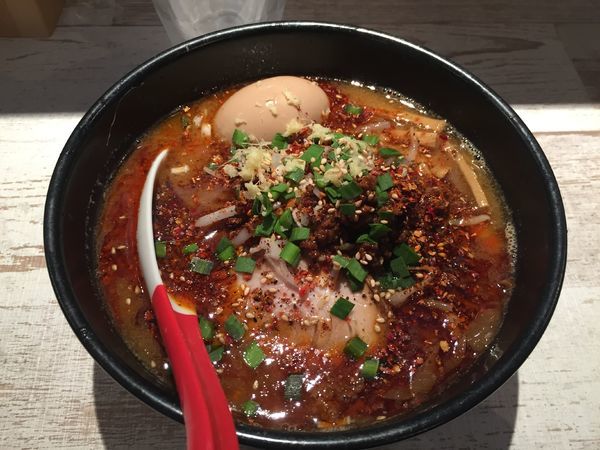 「辛痺ラーメン　５辛」@麺屋 誉の写真