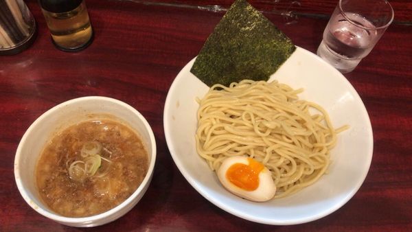 「つけ麺 こってり中盛り750円」@麺や とらの写真