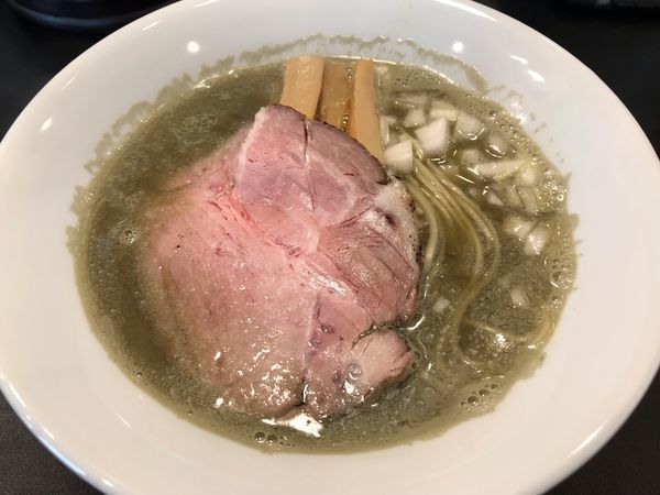 「【限定】名も無き煮干そば  800円」@麺牛 ひろせの写真