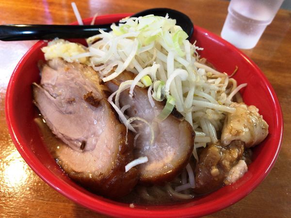 「中ラーメン（豚1枚）＋チャーシュー1枚」@麺屋 もりのの写真
