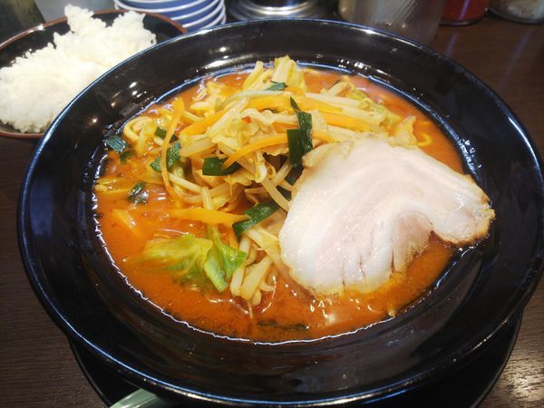 「旨辛チゲラーメン800＋税」@町田商店 入間店の写真