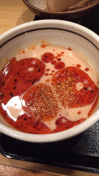 「広島風つけ麺」@ひろしま酒蔵 歓粋亭の写真