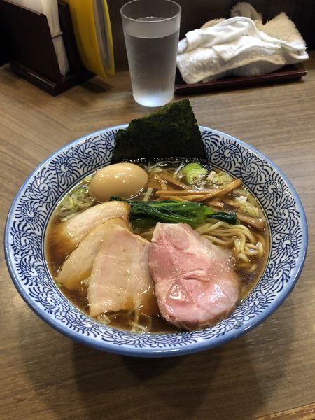 「特製生姜醤油そば」@煮干しつけ麺 宮元の写真