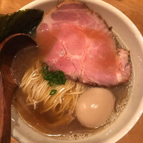 「味玉そば」@中華蕎麦 蘭鋳の写真