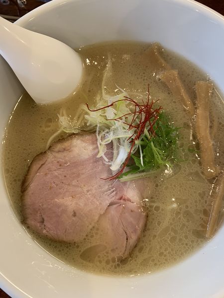 「ランチタイム 白そば」@中華そば 三太の写真