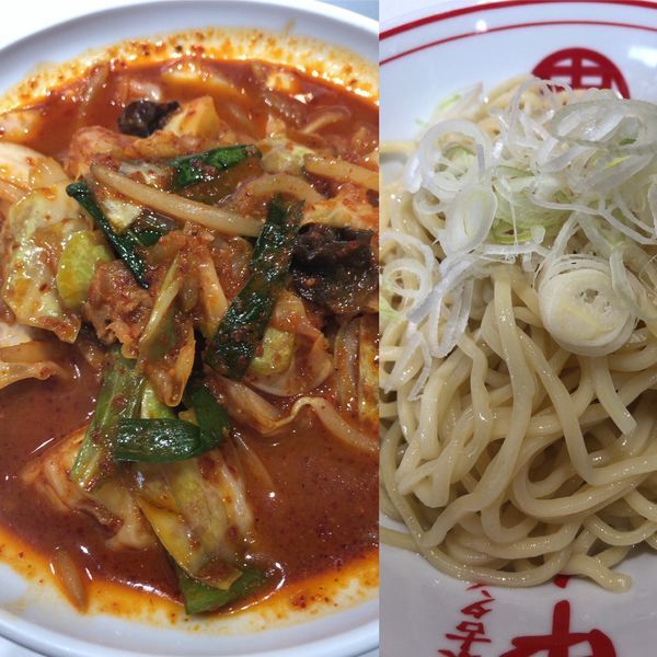 「冷やし味噌やさいらーめん」@蒙古タンメン 中本 錦糸町店の写真