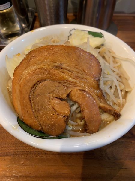 「雷そば濃厚並」@雷 北松戸本店の写真