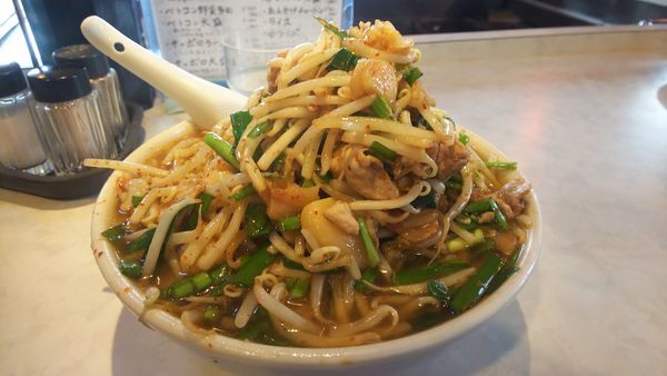 「ベトコンラーメン野菜増量」@ひらたのベトコンラーメンの写真