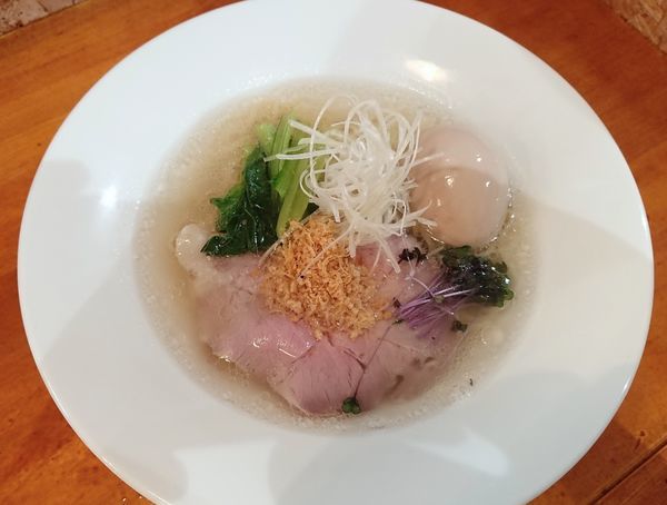 「ホタテとチーズの麺道旨塩らーめん」@麺道 わがまんまの写真