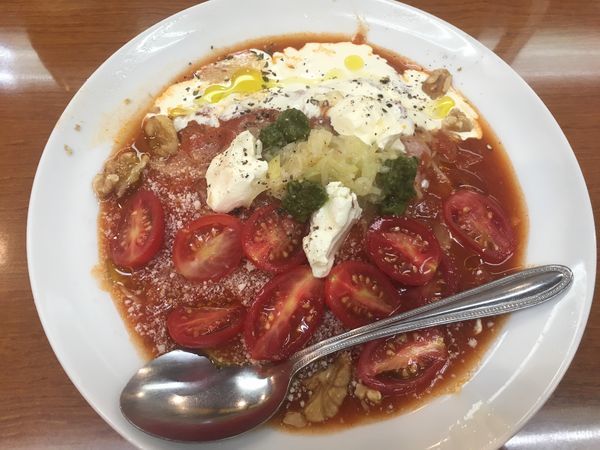 「【限定】クリームチーズのフルーティートマト冷麺」@太陽のトマト麺 京急川崎支店の写真