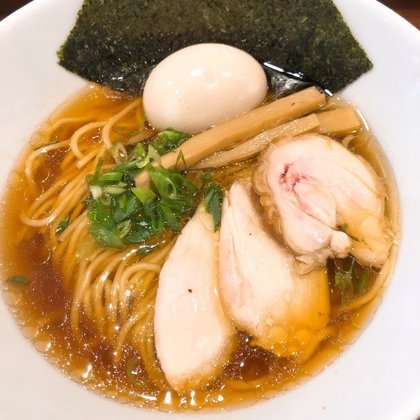 「鶏中華そば ¥780＋味玉 ¥100」@RAMEN TORICOの写真