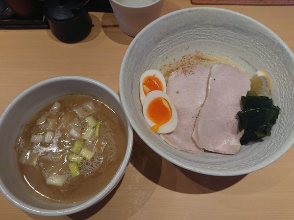 「特製塩つけ麺」@らーめん道の塩の写真