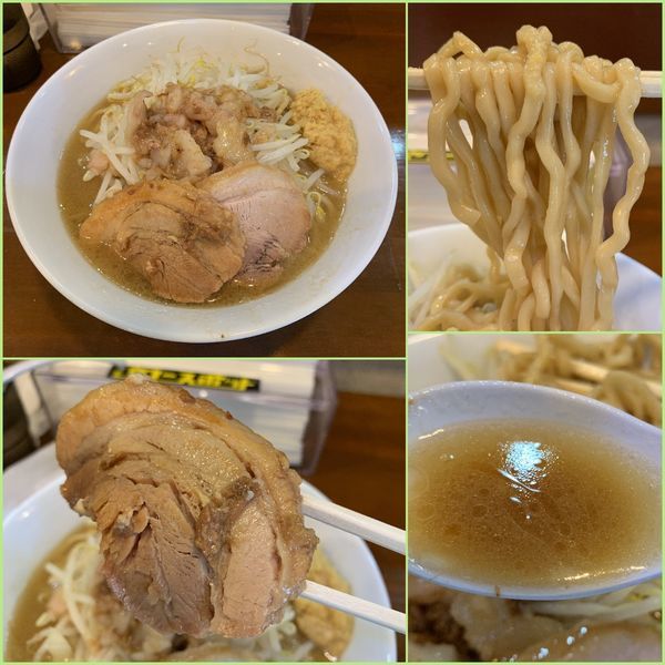 「ラーメン小¥750（ショウガ・味アブラ）」@ラーメンパワースポット 厚木店の写真