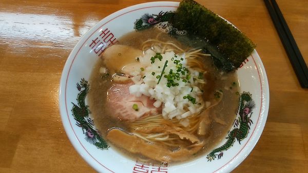 「煮干しそば 780円＋和え玉（200円）」@麺屋 謝の写真