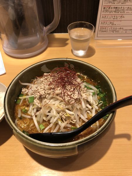 「みそカレーらーめん」@ど・みそ グランデュオ立川店の写真