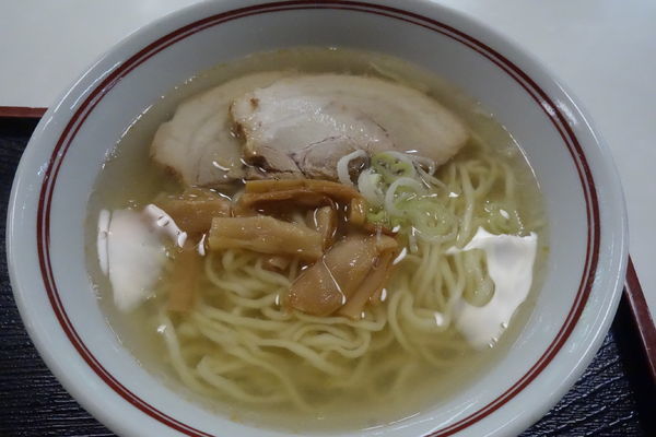 「山塩ラーメン」@お城のそば 本丸茶屋の写真