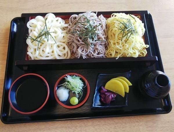 「三種もり850円」@きのくにやの写真