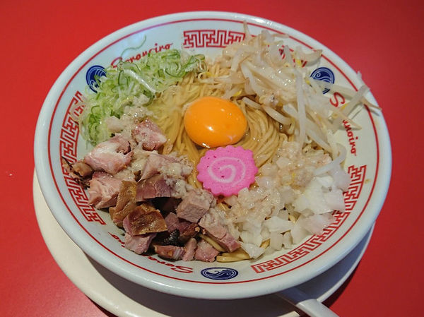 「油そば（大盛り）」@ソラノイロ 池袋店の写真