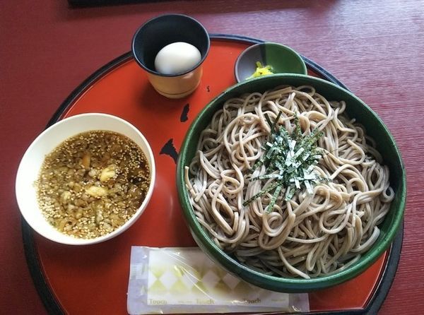 「つけそば750円」@そば処ひふみの写真