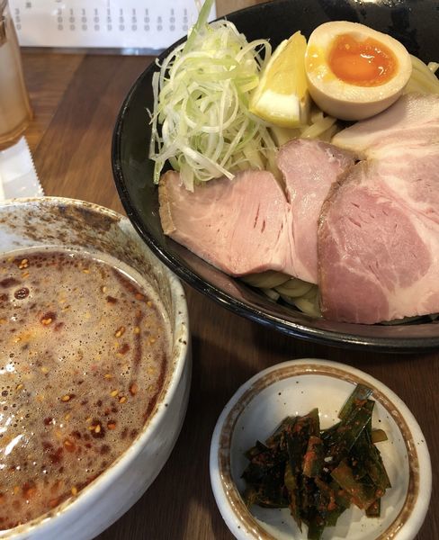 「辛つけ麺」@吉み乃製麺所の写真