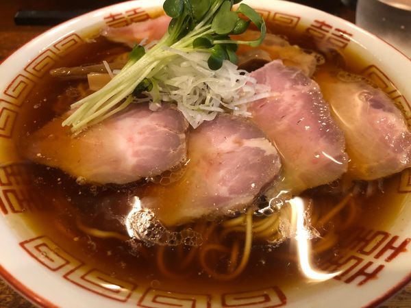 「チャーシュー中華そば」@中華そば しば田の写真