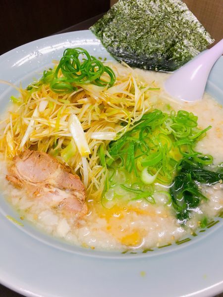 「塩ラーメン ダブル白ネギ 中盛」@ラーメンショップ椿 ひたちなか店の写真