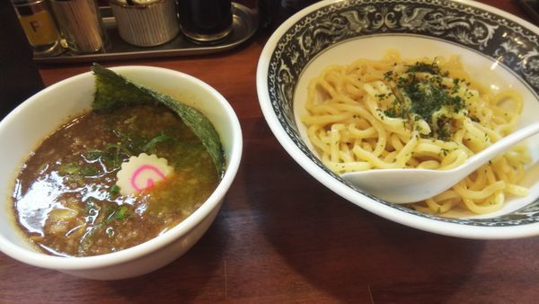 「魚介豚骨つけ麺」@拉麺 梅太郎の写真