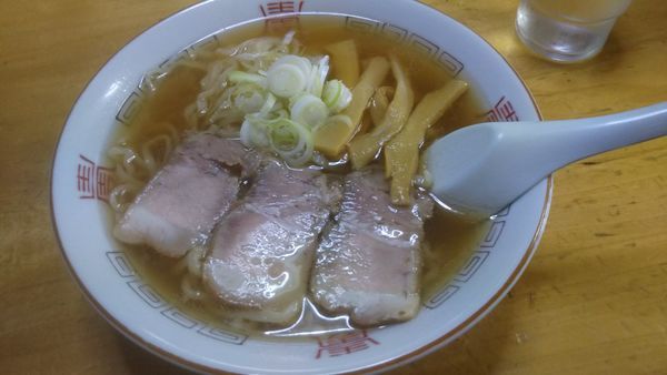「ラーメン 600円」@福島屋の写真
