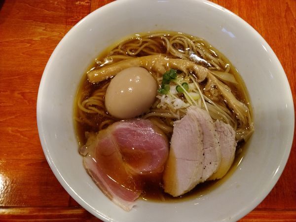 「播州鶏醤油」@宝麺 えびす丸の写真