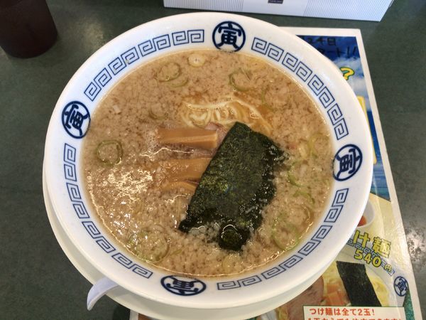 「寅そば(380円)+鳥唐揚げセット(230円)」@中華そば寅 寒川店の写真