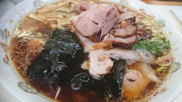 「青島チャーシュー大盛＋チャーシュー１００円＋メンマ５０円」@青島食堂 秋葉原店の写真