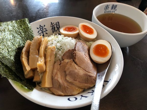 「パールつけ麺」@楽観 立川の写真