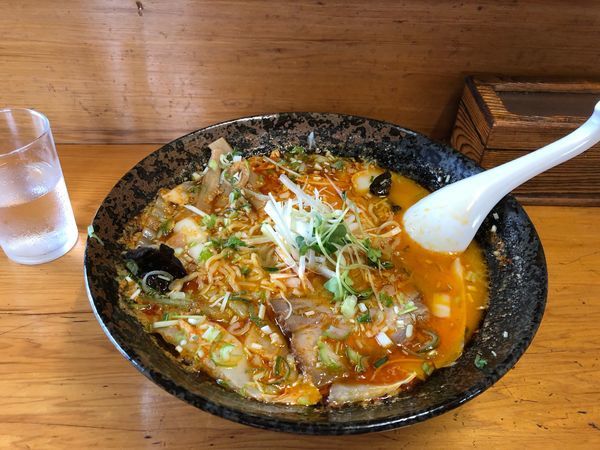 「オロチョンラーメン  700円」@孫六の写真