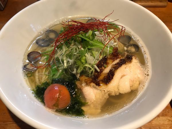 「誠の塩そば  780円」@まこっちゃん家の写真