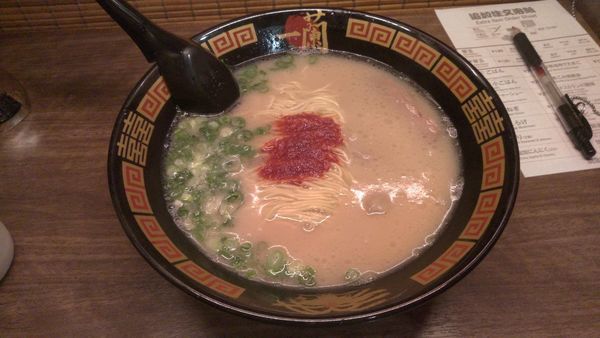 「豚骨890円くらい」@一蘭 アトレ上野 山下口店の写真