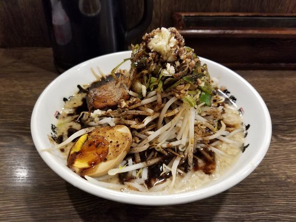 「背脂ック」@背脂らーめん 宮本 西池袋店の写真