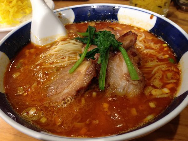 「太肉担々麺」@支那麺 はしご 赤坂店の写真