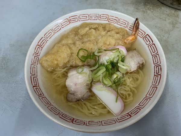 「天ぷら中華」@井桁屋の写真