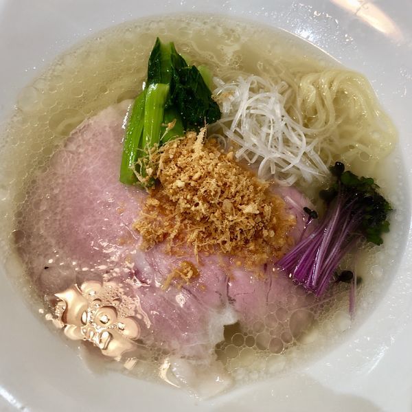 「ホタテとチーズの麺道旨塩らーめん」@麺道 わがまんまの写真