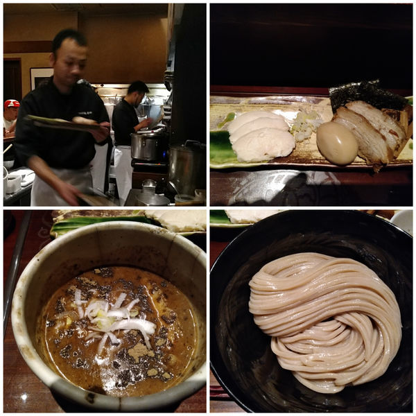 「特製つけ麺＋つけ玉」@つけ麺 繁田の写真