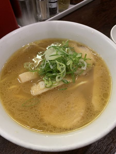 「らーめん690円」@藤味亭の写真