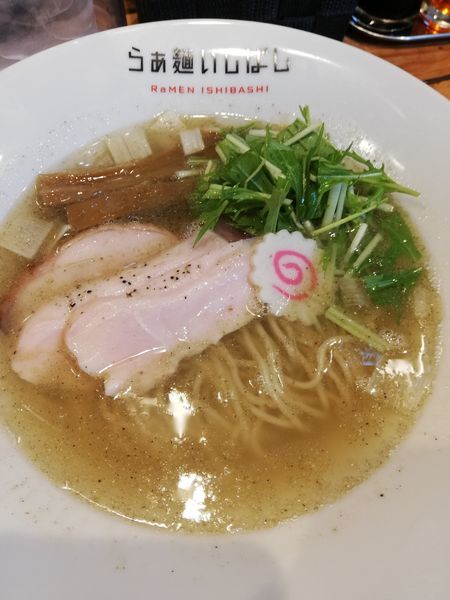 「塩らぁ麺(鶏と煮干し)」@らぁ麺 いしばしの写真