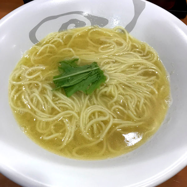 「しるそば（塩）650円」@爆じゅう餃子 餃点の写真